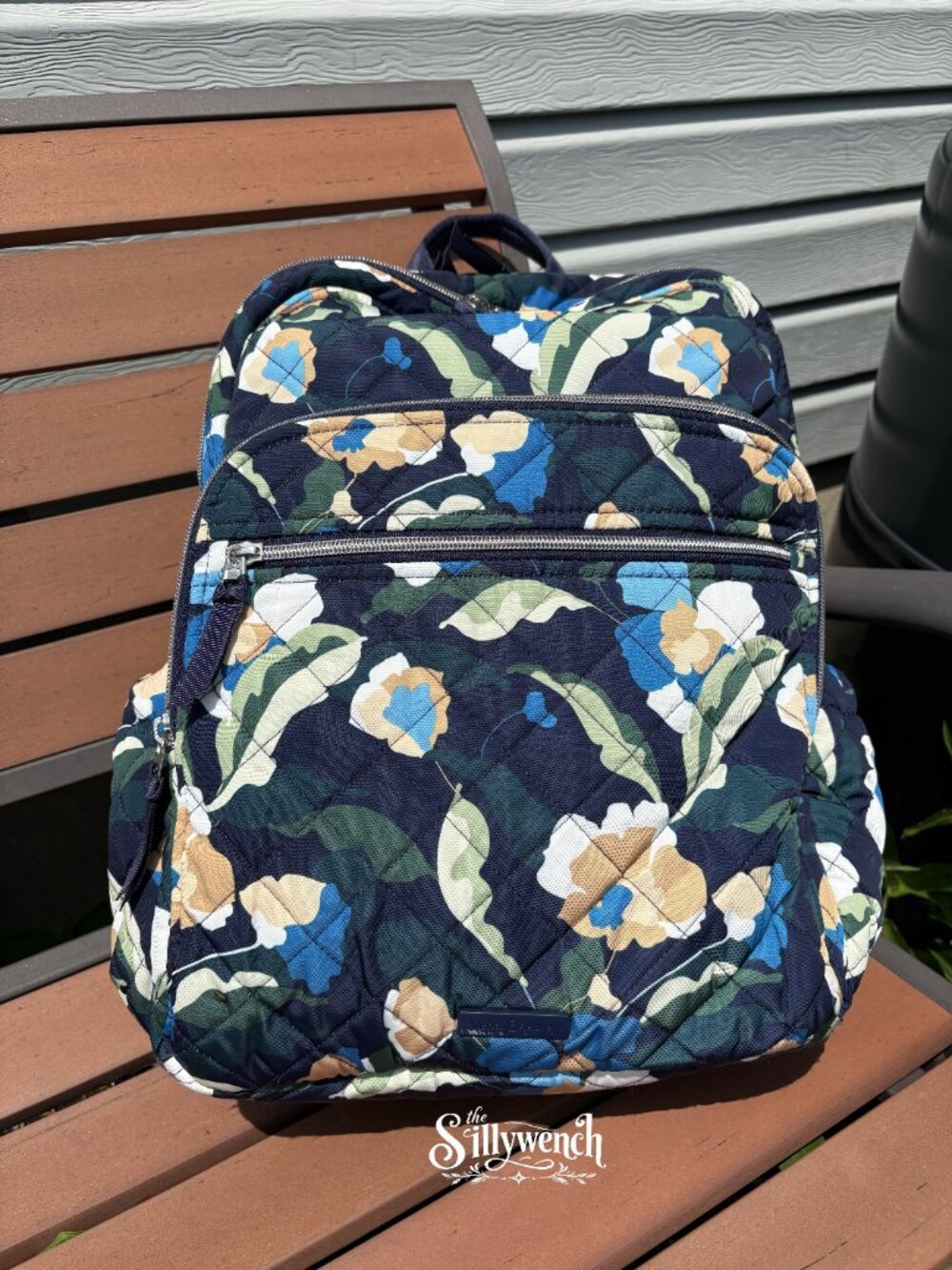Vera Bradley Immersed Blooms XL Campus Backpack in Performance Twill
